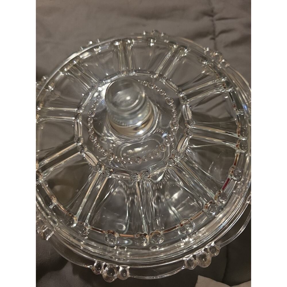 VINTAGE, KIG INDONESIA CANDY DISH WITH LID